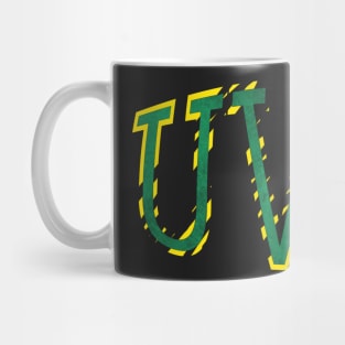 UVM Vintage Letters Mug